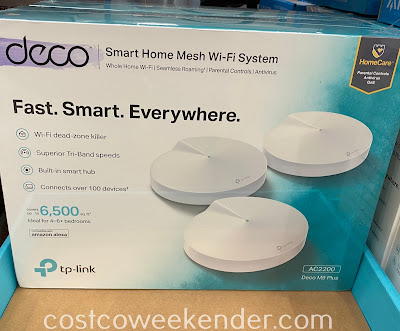 Turn your smart home into an even smarter home with the TP-Link Deco M9 Plus AC2200 Wi-Fi System