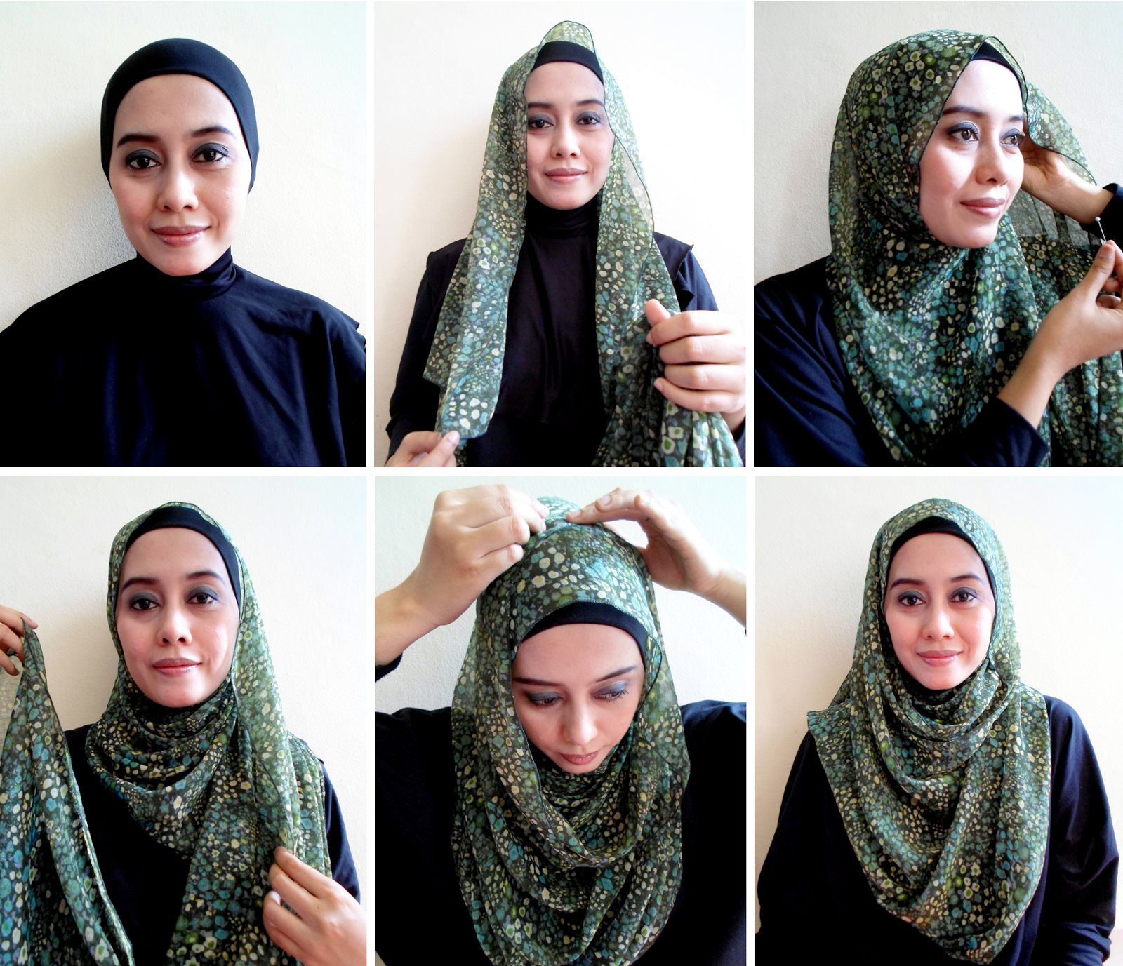 Hijabers Tutorial Sakinah Februari 2013