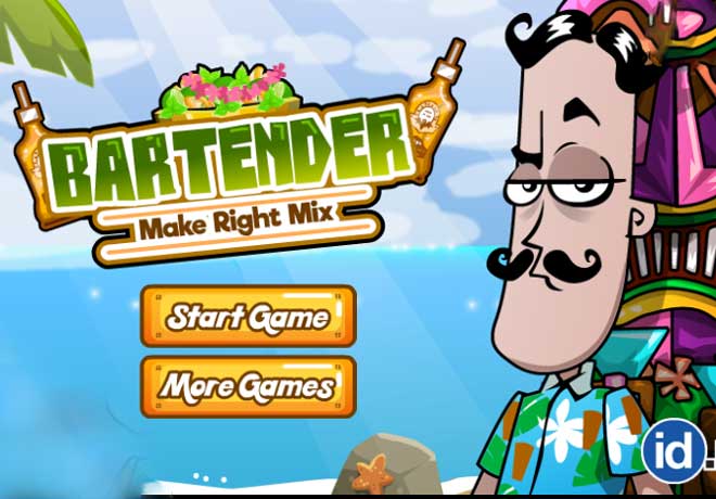 Free Kids Games: Bartender Make the Right Mix please!!!