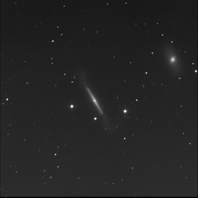 galaxy NGC 4762 in luminance