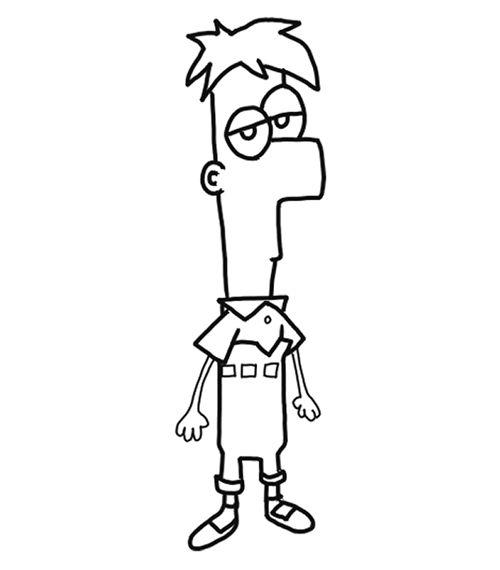 Phineas and Ferb coloring pages title=