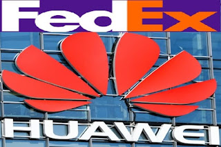 توقف FedEx عن شحن هاتف Huawei