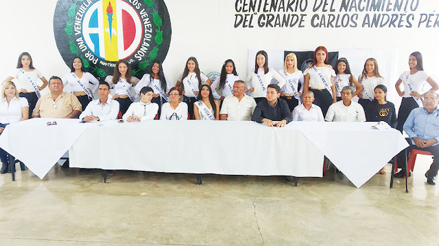 AD TORRES PRESENTÓ A LAS CANDIDATAS OFICIALES A NOVIA BLANCA 2022