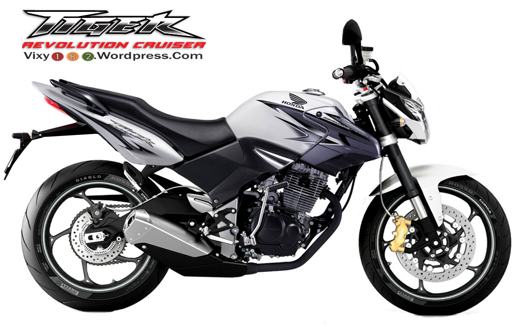  Modifikasi  Sepeda Motor Honda  Tiger  Dian Motor Cell