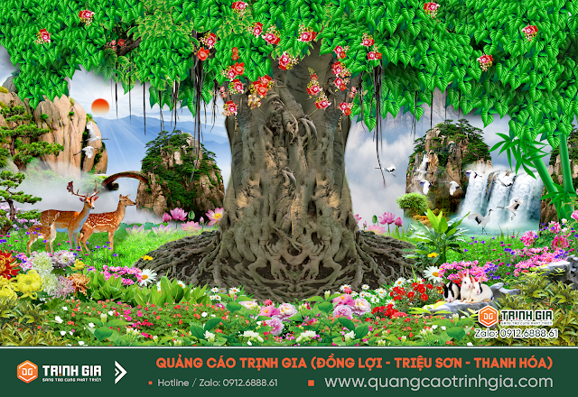 Đức Phật thành đạo ngồi dưới gốc cây bồ đề (ảnh nét chất lượng cao)