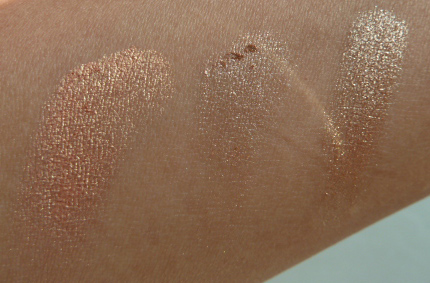 MAC Rubenesque Chanel Emerville and Giorgio Armani Rock Sand Comparison 