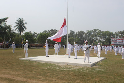 ASN Kemenag Tanjungbalai Hadiri Upacara HUT RI Ke-73