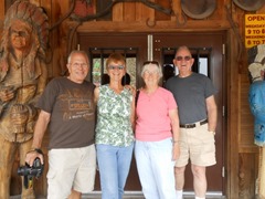 Tortilla Flats...Me, Helen, Vi and Norm