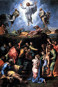 La transfiguracion de Jesus, pintura de Rafael | Ximinia