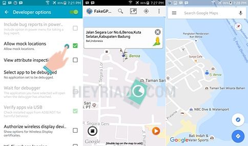  Cara memakai fake gps di Android untuk menjiplak lokasi GPS semoga keberadaan Anda tid Otak Atik Gadget -  Cara Menggunakan Fake GPS di Android