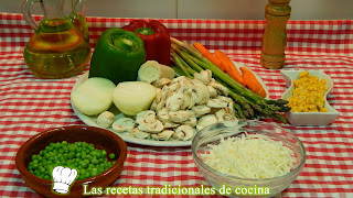 Receta fácil de verduras al horno con queso