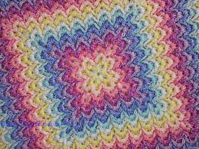 Bargello Blanket Ta-dah! 1