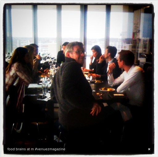 M with a view, Ghent, Restaurant