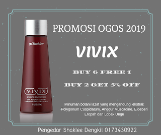 Promosi Vivix Shaklee