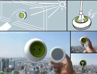 Stick This Portable Outlet To Your Window To Start Using Solar Power!
