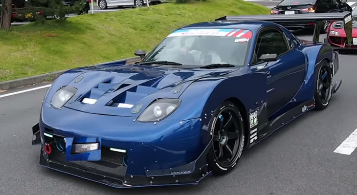 500psにパワーアップした最強のrx 7 Fd3s Gt300 Re雨宮7号車の