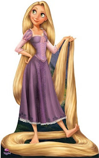 Disney Tangled- Rapunzel Stand Up