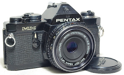 Pentax MX 35mm SLR (Black) Body #495, SMC Pentax-M 40mm 1:2.8 #257