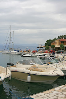 Harbor. Kassiopi. Corfu. Гавань. Кассиопи. Корфу.