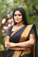 Poorna in Cute Backless Choli Saree Stunning Beauty at Avantika Movie platinum Disc Function ~  Exclusive 121.JPG