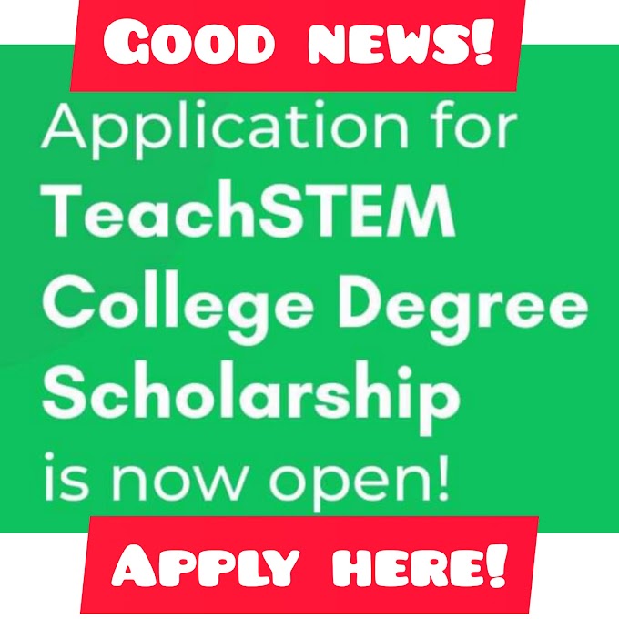 Application for TeachSTEM College Degree Scholarship 2022-2023 | Requirements