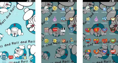 Download Tema Doraemon Untuk Hp Android Oppo Vivo Xiaomi Samsung
