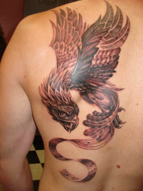 Tattoo Gallery: Japanese Phoenix Tattoo