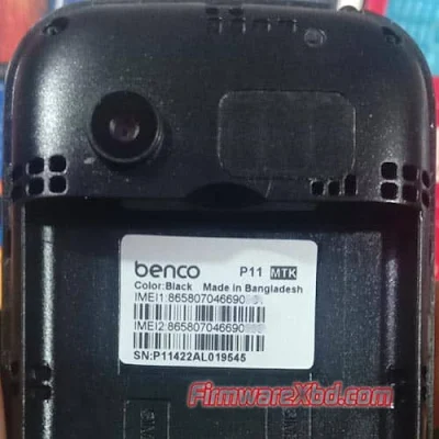 Benco P11 MTK Flash File