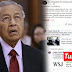 TERKINI: Dr Mahathir gelabah, block ribuan akaun FB yang "Like" dan sokong komen Najib