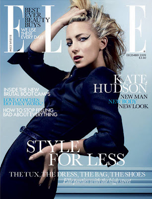 Kate Hudson on Elle UK Magazine Cover