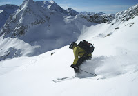 Cul de Nant in the Vanoise, Skier: Philip Volkers, Date: 7/2/2008, Photographer: Guy Nicholson