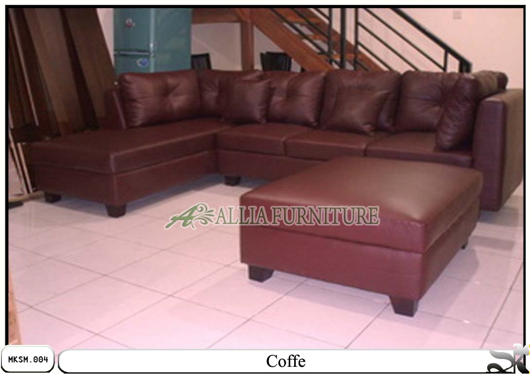 Kursi Sofa Minimalis Set Model Coffe Allia Furniture