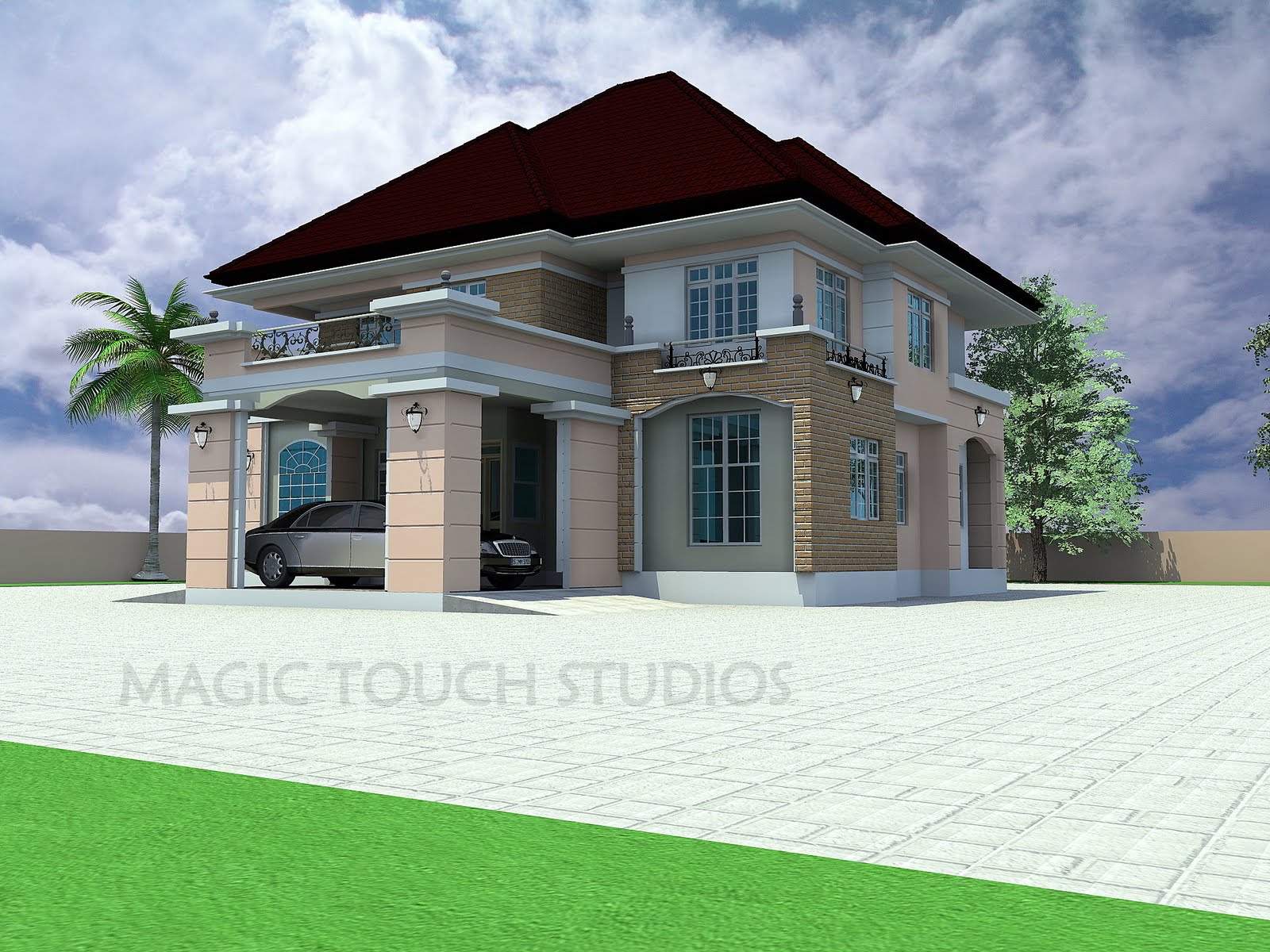 3 Bedroom Duplex Apartment Plans