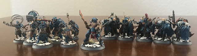 Age of Sigmar Slaves to Darkness Army Painted