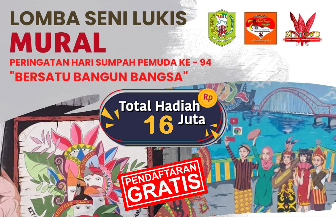 Lomba Seni Lukis Mural, Peringatan Hari Sumpah Pemuda Ke 94