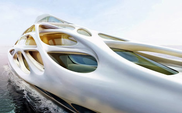 Luxury Yachts: Zaha Hadid Experiment - www.LesBonsViveurs.com