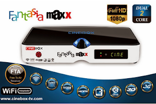 CINEBOX FANTASIA MAXX HD - ATUALIZAÇÃO 30/07/2015