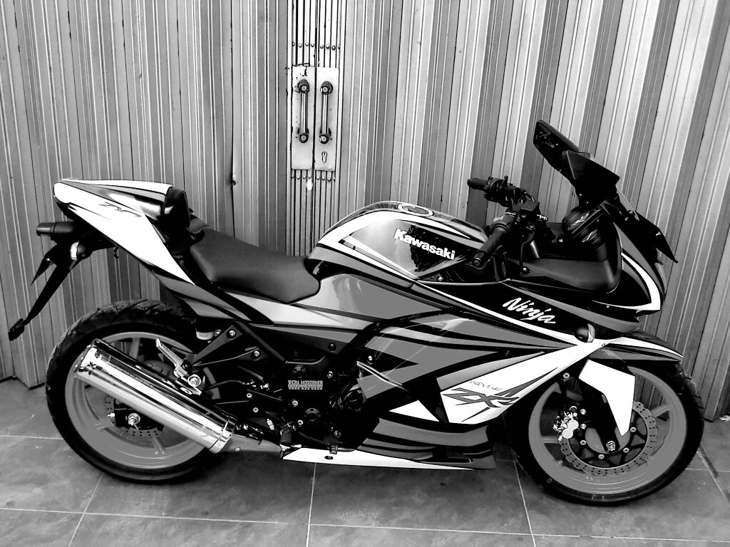 50 Modifikasi Ninja 250 Cutting Sticker