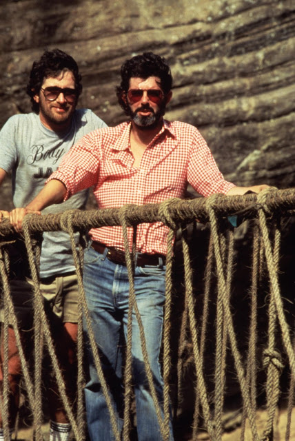 George Lucas and Steven Spielberg