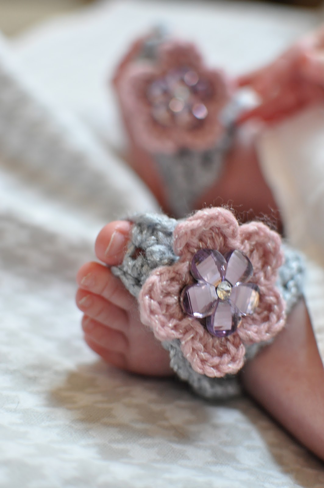 ... ): gehaakte baby slippertjes uitleg - crochet baby sandals tutorial