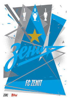 Topps Match Attax 2020-2021 FC Zenit St. Petersburg Set