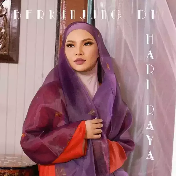 Poster Lagu Berkunjung Di Hari Raya Aina Abdul