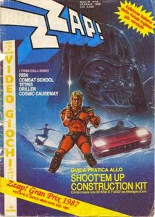 Zzap! 19 - Gennaio 1988 | PDF HQ | Mensile | Videogiochi
Zzap! era una rivista italiana dedicata ai videogiochi nell'epoca degli home computer ad 8-bit.
La rivista originale nasce in Inghilterra col titolo Zzap!64, edita dalla Newsfield Publications Ltd (e in seguito dalla Europress Impact) in Regno Unito. Il primo numero è datato Maggio 1985; era, in questa sua incarnazione britannica, dedicata esclusivamente ai videogiochi per Commodore 64, e solo in un secondo tempo anche a quelli per Amiga; una rivista sorella, chiamata Crash, si occupava invece dei titoli per ZX Spectrum.
L'edizione italiana (intitolata semplicemente Zzap!), autorizzata dall'editore originale, era realizzata inizialmente dallo Studio Vit, fino a quando l'editore decise di curare la rivista con il supporto della sola redazione interna, passando poi, dopo qualche tempo, attraverso un cambio di editore oltre che redazionale, dalle insegne della Edizioni Hobby a quelle della Xenia Edizioni; lo Studio Vit, che ha curato la rivista dal numero 1 (Maggio 1986) al numero 22 (Aprile 1988), poco tempo dopo aver lasciato Zzap! fece uscire nelle edicole italiane una rivista concorrente chiamata K (primo numero nel Dicembre 1988), dedicata sia ai computer ad 8 bit che a 16 bit.
La quasi omonima edizione italiana della rivista anglosassone dedicava ampio spazio spazio anche ad altre piattaforme oltre a quelle della Commodore, come lo ZX Spectrum, i sistemi MSX, gli 8-bit di Atari ed il Commodore 16 / Plus 4 (nonché, in un secondo tempo, anche agli Amstrad CPC), prendendo in esame, quindi, l'intero panorama videoludico dei computer a 8-bit. Anche le console da gioco hanno trovato, successivamente, ampio spazio nelle recensioni di Zzap!, fino a quando la Xenia Edizioni decise di inaugurare una rivista a loro interamente dedicata, Consolemania.
L'edizione nostrana è stata curata, tra gli altri, da Bonaventura Di Bello, e in seguito da Stefano Gallarini, Giancarlo Calzetta e Paolo Besser.
Con il numero 73 termina la pubblicazione della rivista, in seguito ad un declino inesorabile delle vendite dei computer a 8-bit in favore di quelli a 16 e 32.
Gli ultimi numeri di Zzap! (dal 74 al 84) furono pubblicati come inserti di un'altra rivista della Xenia, The Games Machine (dedicata ai sistemi di fascia superiore). In seguito, la rubrica demenziale di Zzap! intitolata L'angolo di Bovabyte (curata da Paolo Besser e Davide Corrado) passò a The Games Machine, dove è tuttora pubblicata.
Tra i redattori storici di Zzap!, che abbiamo visto anche in altre riviste del settore, ricordiamo tra gli altri Antonello Jannone, Fabio Rossi, Giorgio Baratto, Carlo Santagostino, Max e Luca Reynaud, Emanuele Shin Scichilone, Marco Auletta, William e Giorgio Baldaccini, Matteo Bittanti (noto con lo pseudonimo il filosofo, usava firmare gli articoli con l'acronimo MBF), Stefano Giorgi, Giancarlo Calzetta, Giovanni Papandrea, Massimiliano Di Bello, Paolo Cardillo, Simone Crosignani.
Dal 1996 al 1999 Zzap! diventò una rivista online, un sito di videogiochi per PC con una copertina diversa ogni mese e la rubrica della posta, e che recensiva i videogiochi con lo stesso stile della versione cartacea (stesso stile delle recensioni, stesse voci per il giudizio finale, caricature dei redattori).