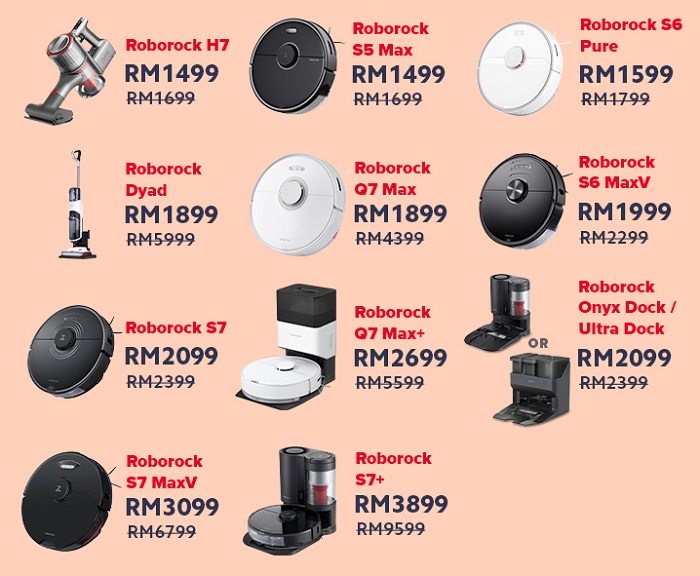 Roborock 6.6 Shopee Sale Day Up To 50% Discount Main