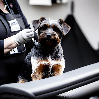 The Border Terrier has a wiry topcoat that grows continuously and can become matted and tangled if not properly groomed. Hand stripping is necessary for Border Terriers to remove the dead hairs from the coat and prevent matting. Hand stripping also helps to maintain the texture and color of the coat, and prevents it from becoming too soft or curly. In addition, hand stripping can help to prevent skin irritations and infections that can occur when dead hairs are left in the coat.