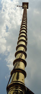 gold covered flag mast at Ettumanoor Temple is considered on of the tallest flag masts in Kerala