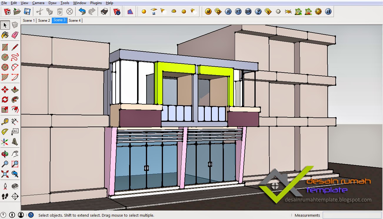 Gambar Rumah Ukuran 9x12. denah lebar 9 meter gambar rumah 