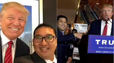 Fadli Zon, Setya Novanto, Fadli Zon foto selfie Donald Trump, Donald Trump, kampanye Donald Trump, politik Indonesia, gaduh politik