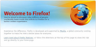 Welcome to Firefox