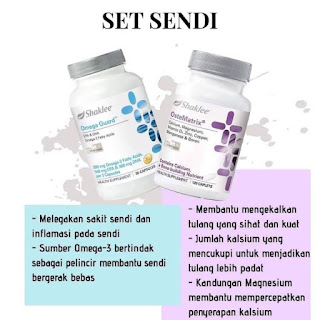 set kesihatan tulang dan sendi